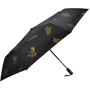 故宫 紫禁营造晴雨伞米白手动伞曜黑自动伞礼品故宫博物院官方