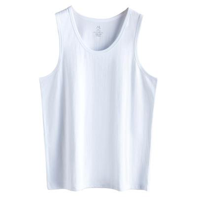 男士背心夏季薄款纯棉打底汗衫