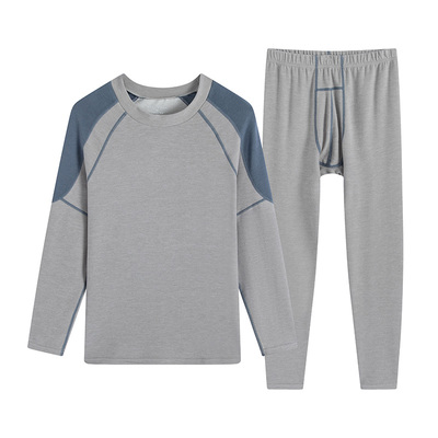 青少年男士德绒保暖内衣