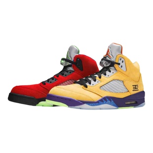 莆田鞋直供aj5赛车蓝葡萄紫流川枫奥利奥男女运动百搭男女篮球鞋