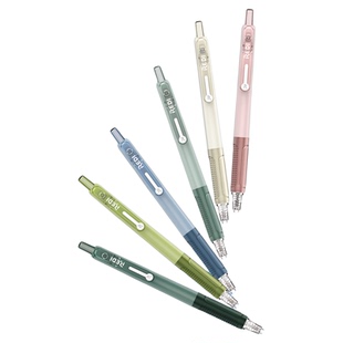 乐普升中性笔乐维按动笔665按动式笔芯0.5黑色速干限定高颜值签字笔刷题笔 握感舒适大容量办公用品