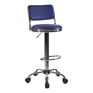 高脚凳升降靠背椅吧台收银凳工作滑轮椅子医院实验室凳子吧椅简约