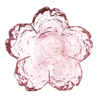 樱花花瓣形状粉色玻璃日式