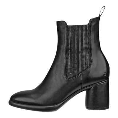 ECCO爱步时尚粗高跟短靴切尔西靴