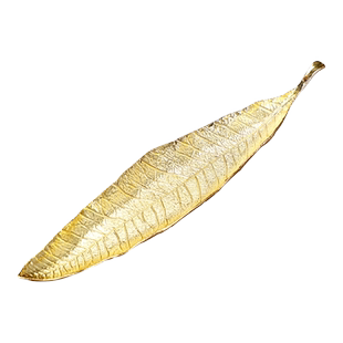 金叶子香插香座合金线香架香托线香佛具香炉居室卧房熏香摆件香座