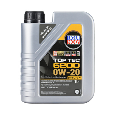 力魔顶技6200机油0W20大众国六