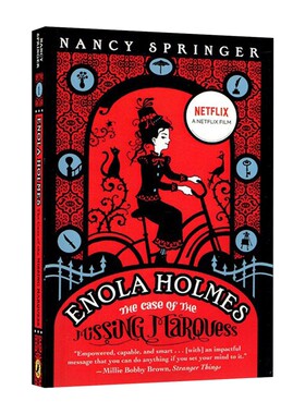 英文原版 Enola Holmes The Case of the Missing Marquess 天才少女福尔摩斯1 英文版 进口英语原版书籍
