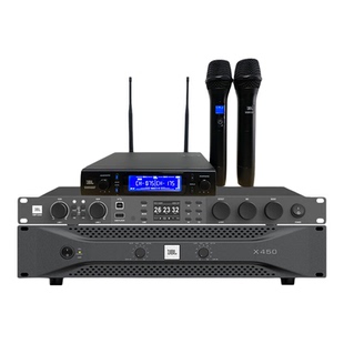 JBL KMP1200S前级混响效果器话筒功放组合家庭专业KTV全套音响