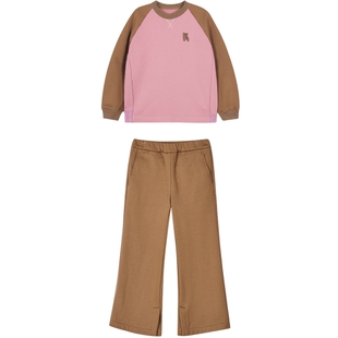 江南布衣童装上下装套装棉居家时髦休闲秋冬女童儿童jnbybyjnby