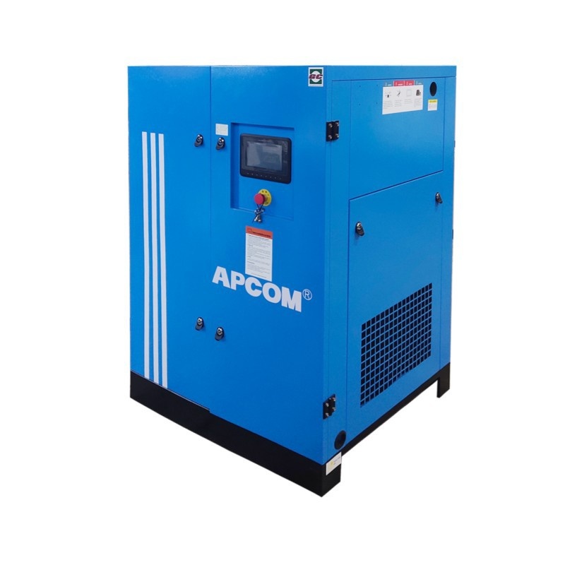 APCOM螺旋式空气压缩机22千瓦3立方节能55KW永磁变频螺杆式空压机