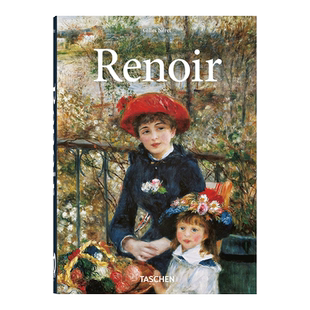 【现货】【TASCHEN 40/45周年系列】雷诺阿画册 Renoir: Painter of Happiness 印象派油画作品集  原版进口艺术书籍进口图书