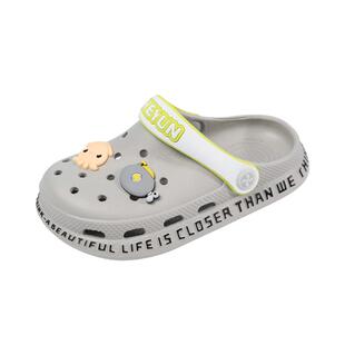 儿童拖鞋夏季软底外出凉拖中大童男童室内家居女童春秋防滑洞洞鞋