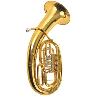 预售津宝大号扁键立键次中音号 降B调升级版漆金大号乐器JBBR1210