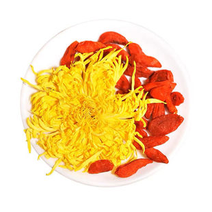 金丝皇菊黄菊枸杞茶去菊花茶火正品独立小包装大朵胎菊枸杞养生