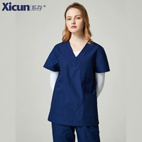 Женские тибетские синие короткие рукава