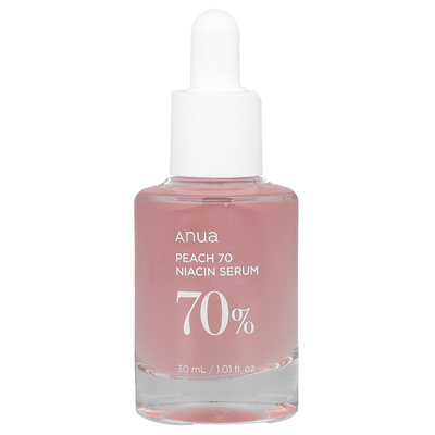 Anua,Peach 70% Niacin Serum, 1.01 fl oz (30 ml)