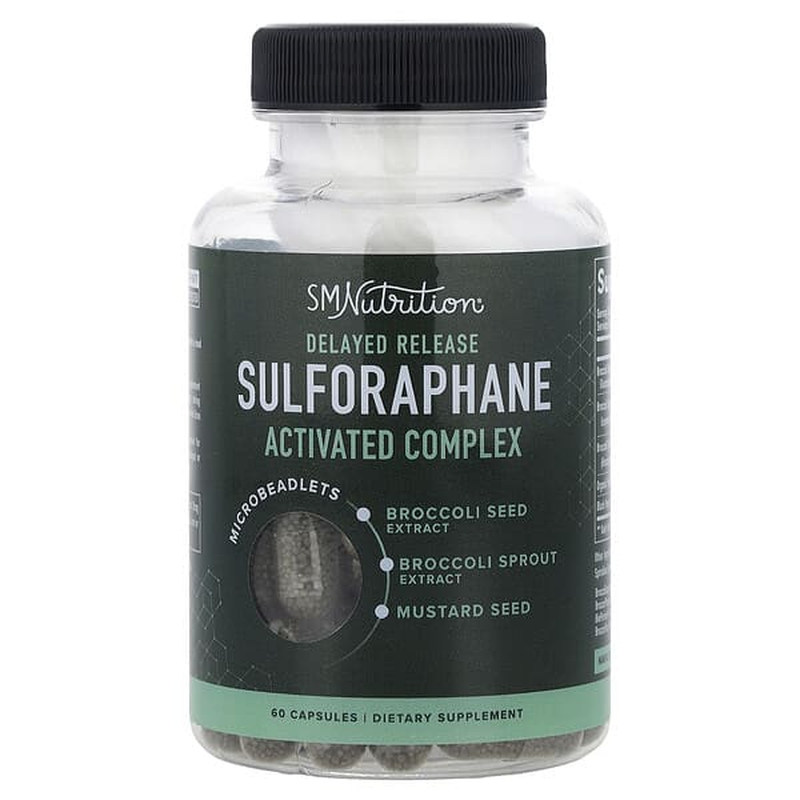 SMNutrition活化萝卜硫素复合物胶囊促吸收抵御氧化守护细胞健康