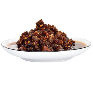 越西牛肉豆豉酱四川豆豉干100克 大凉山特产牛肉酱风味豆豉香辣酱