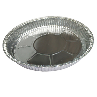 烤肉吸油纸烧烤盘锡纸盘耐高温可直接烤箱明火铁板烧圆形一次性