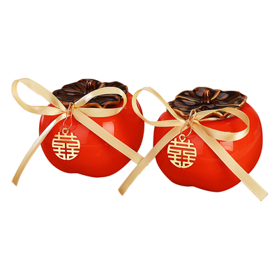 柿柿如意订婚创意摆件乔迁之喜