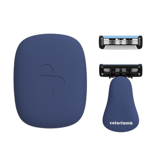 颜羊剃须刀手动男士刮胡刀3层刀片旅行便携式送男友礼物胡须刀