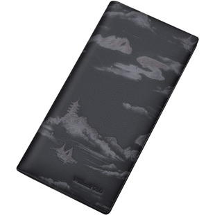 英皇保罗钱包男真皮长款中国风官方正品潮牌银包皮夹卡包生日礼物