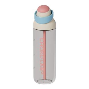 CHaKOLAB和序水杯夏日吸管杯大容量运动水杯便携外带杯子咔哒杯