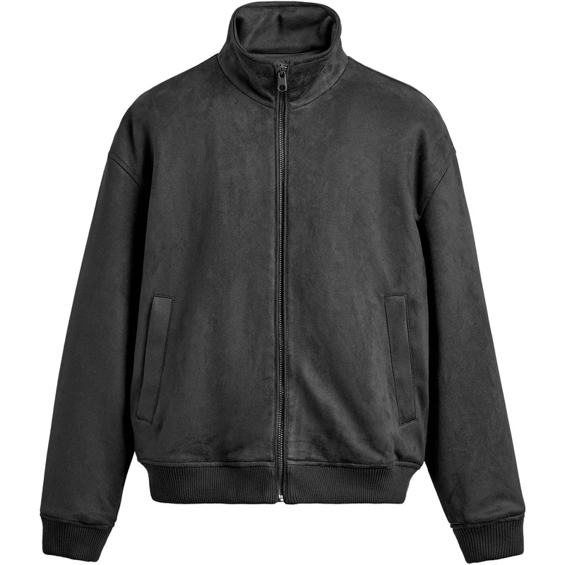 西班牙单!绒面质感棉服夹克外套