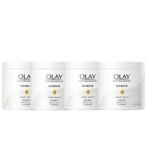 OLAY身体护理旗舰店OLAY玉兰油超亮身体磨砂膏温和去角质磨砂养肤二合一嫩滑焕亮肌肤