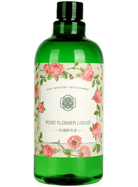 玫瑰鲜花液补水保湿500ml