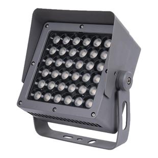 DMX512户外全彩外控投光灯射灯一束光适合立柱园林道路楼宇投射