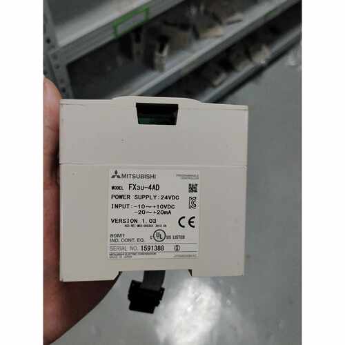 议价PLC扩展FX3U4AD原装拆机维修