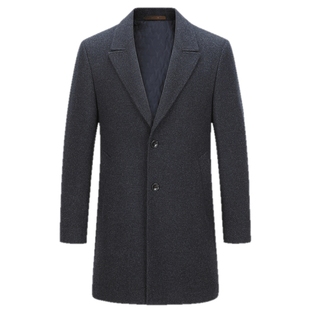 【商场同款】雅戈尔男士大衣秋冬新款官方商务休闲山羊绒大衣外套