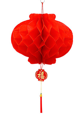 小红灯笼挂饰2026年新款挂树上