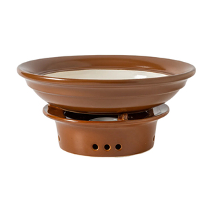 郸韵酒店专用大口浅锅电陶炉明火大容量耐热无耳砂锅炖煲沙锅火锅