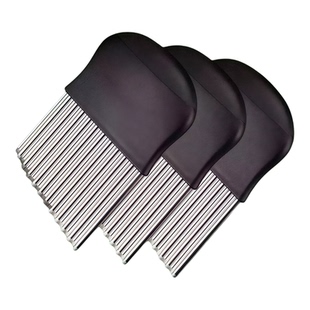 不锈钢波纹刀狼牙土豆切刀土豆波浪刀厨房家用切菜神器花式切条器