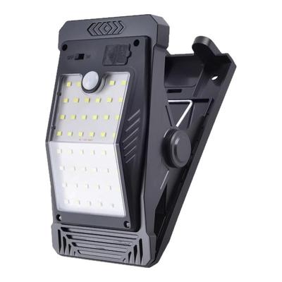 太阳能户外灯庭院灯围栏夹子灯家用防水壁灯人体感应超亮照明路灯