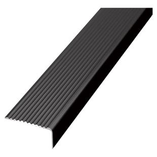 铝合金楼梯防滑条台阶踏步压条大理石L型发光直角橡胶收口包边条