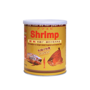 福田虾干营养丰富进口FUTIAN福田SHRIMP扬色虾干80g 龙鱼鱼食饲料