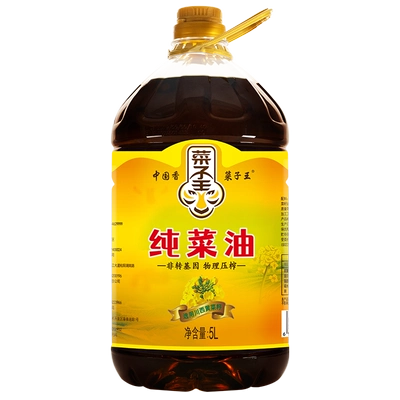 菜子王四川风味非转基因食用油5L
