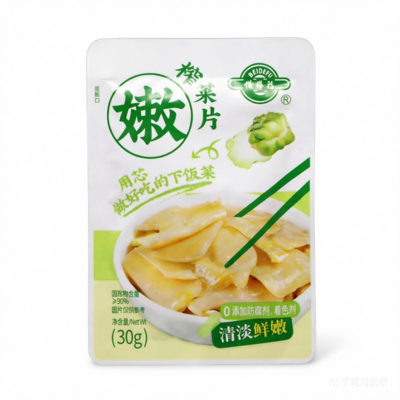 余姚特产备得福嫩榨菜片30g1腌制/榨菜/泡菜