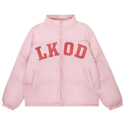 LKOD秋冬麂皮字母外套