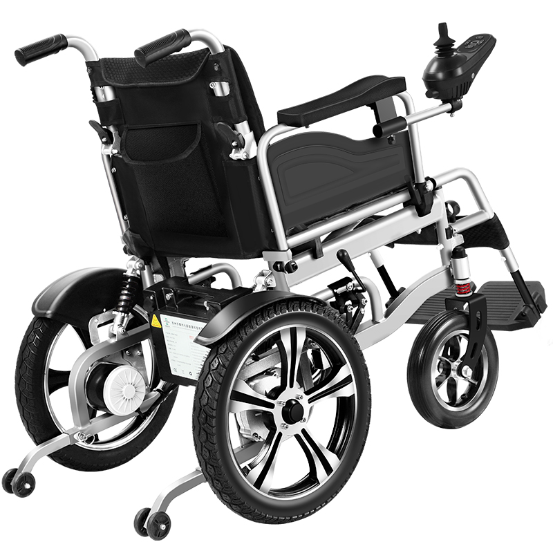 德国芝卫越障型电动轮椅车折叠轻便智能全自动瘫痪老人专用代步车