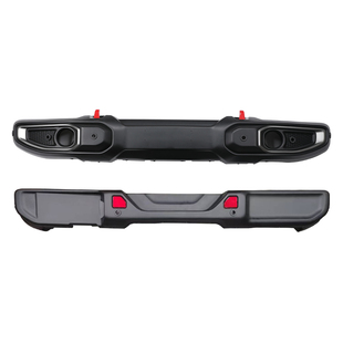 07-24牧马人十周年前杠角斗士改装越野保险杠防撞杠10周年前杠4xe