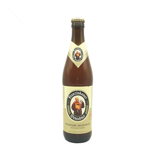 范佳乐小麦白啤酒450mL*20瓶 国产教士自然云雾型啤酒 源于慕尼黑