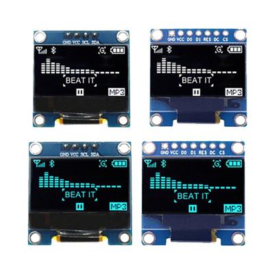 spi接口蓝色oled显示屏液晶屏