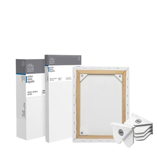 温莎牛顿 油画专业级画框丙烯画布粗纹厚框3D纯棉画框