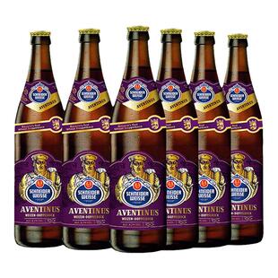 施纳德啤酒6号经典小麦黑啤酒施耐德德国进口精酿泥煤世涛