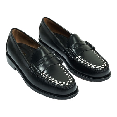 G.H.Bass 新品拉森 编织款乐福鞋男RADIANCE-Blue