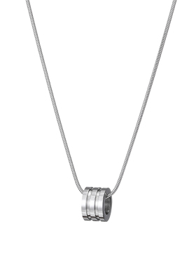 男士钛钢小蛮腰吊坠项链男款潮流小众设计高级感锁骨链子男生配饰